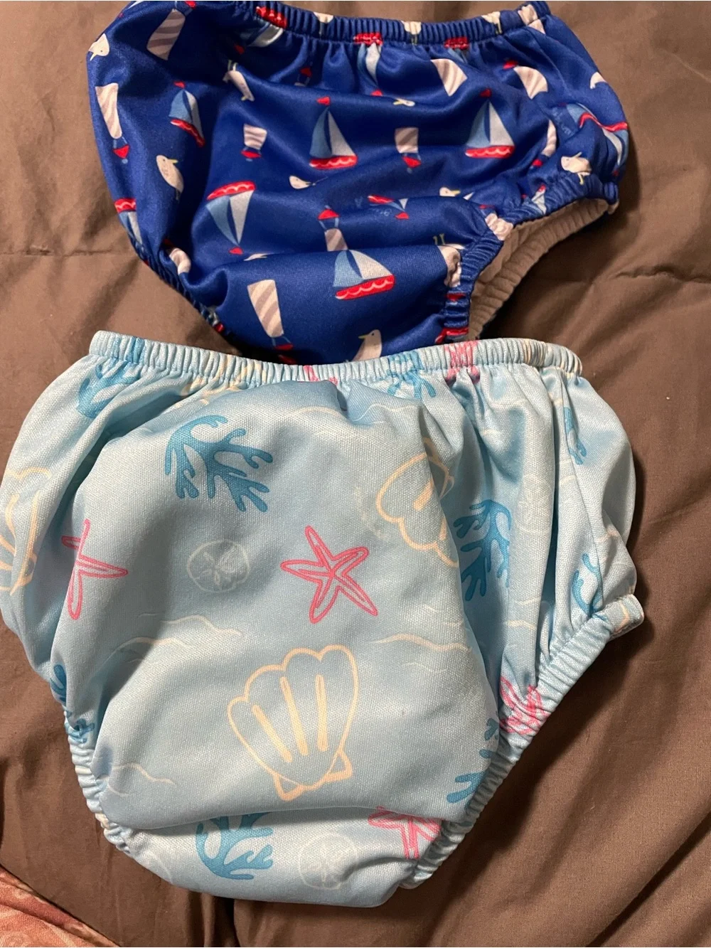 2 Baby Washable Swim Diaper Bathing Suit Pull Up Pants 12 & 24 Months kids